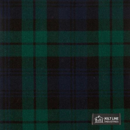 Black Watch Tartan Fabric