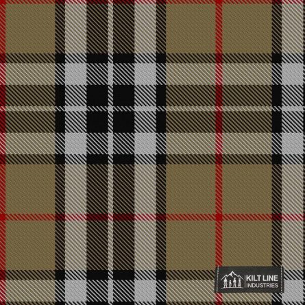 Camel Thomson Tartan Fabric
