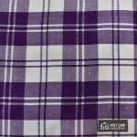 Erskine Purple Modern Tartan Fabric