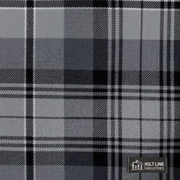 Gray Hamilton Tartan Fabric Gray Hamilton Tartan Fabric