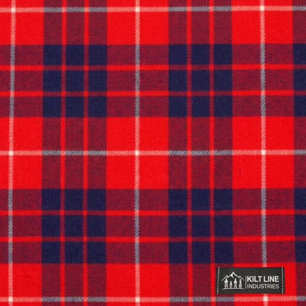 Hamilton Red Tartan Fabric