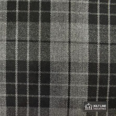 Grey Watch Tartan Fabric