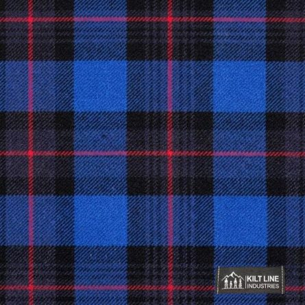 Rangers Modern Tartan Fabric