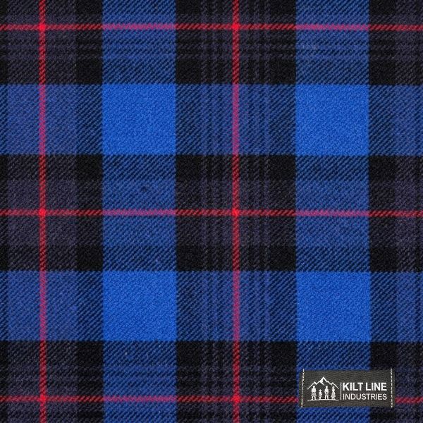 Rangers Modern Tartan Fabric