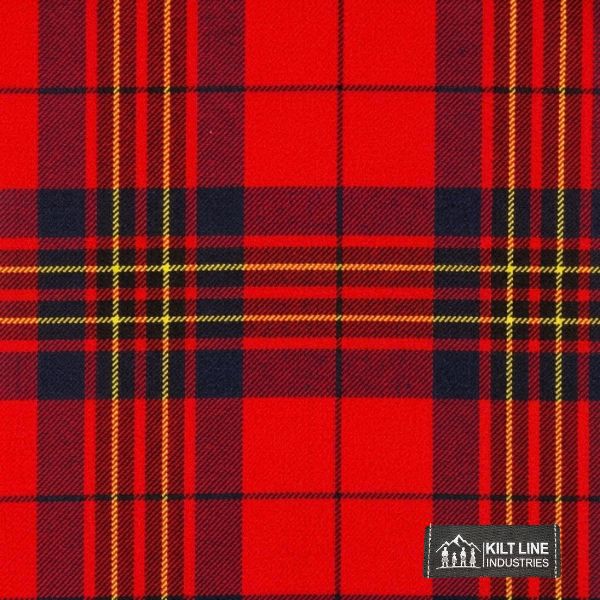 Red Leslie Tartan Fabric