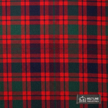 Skene Red Tartan Fabric
