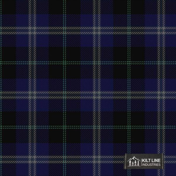 Passion of Scotland Blue Tartan Fabric