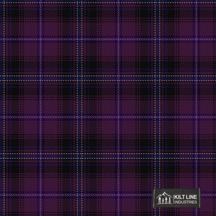 Passion of Scotland Purple Tartan Fabric