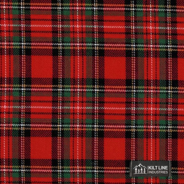 Royal Stewart Small Check Tartan Fabric