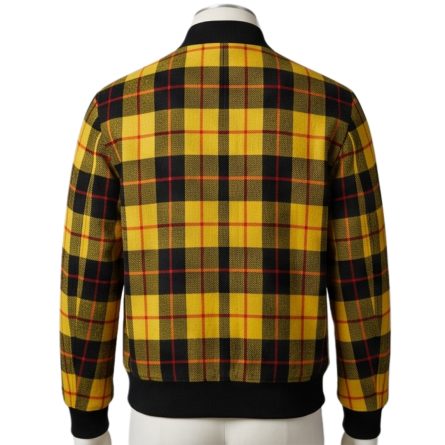 MacLeod of Lewis Tartan Bomber Jacket - Image 3