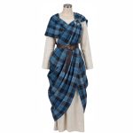 Blue Ramsay Tartan Ladies Earasaid