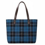 Ladies Blue Ramsay Tartan Tote Bag