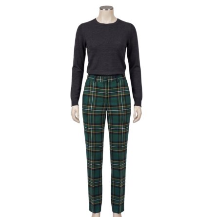 Ladies Irish Heritage Tartan Trousers