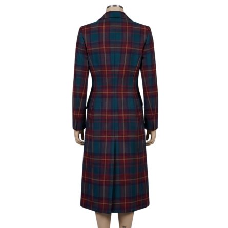 Ladies Tartan Coat - Image 3