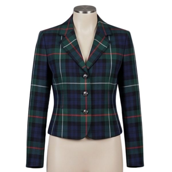 Ladies Tartan Jacket 1 Women Tartan Jacket
