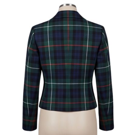 Women Tartan Jacket - Image 3