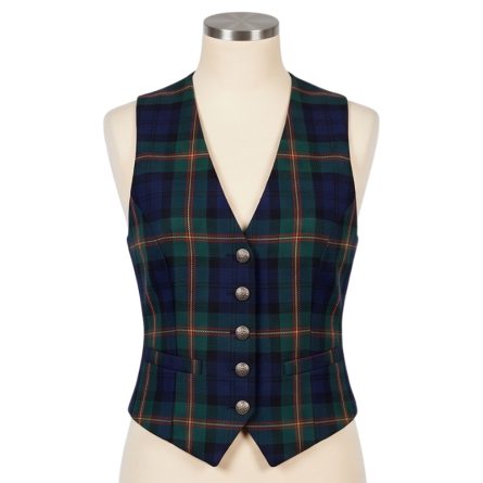 Ladies Tartan Waistcoat