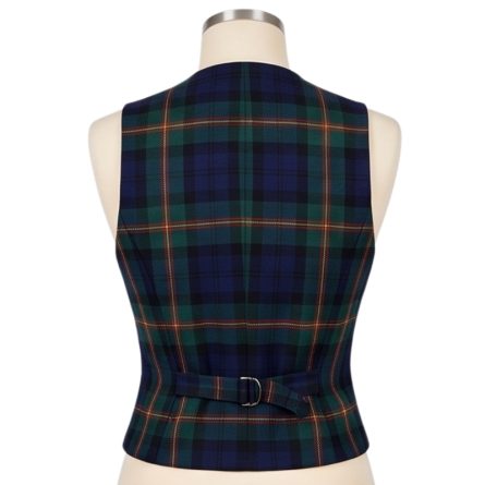 Ladies Tartan Waistcoat - Image 3